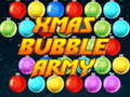 Cluiche Xmas Bubble Army