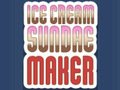 Cluiche Ice Cream Sundae Maker