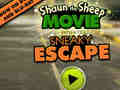 Cluiche Shaun The Sheep: Movie Sneaky Escape