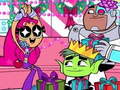 Cluiche Teen Titans Christmas Stars
