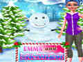 Cluiche Emma and Snowman Christmas