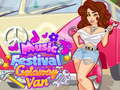 Cluiche Girls Fix It Music Festival Getaway Van