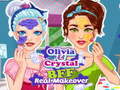 Cluiche Crystal and Olivia BFF Real Makeover