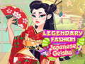 Cluiche Legendary Fashion Japanese Geisha