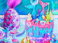 Cluiche Unicorn Chef Mermaid Cake
