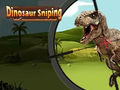 Cluiche Dinosaur Sniping