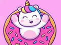 Cluiche Cute Rainbow Unicorn Puzzles