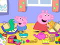 Cluiche Peppa Pig Jigsaw Puzzle