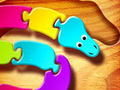 Cluiche Snake Puzzle