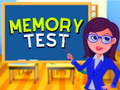 Cluiche Memory Test
