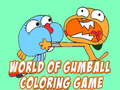 Cluiche World Of Gumball Coloring Game