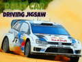 Cluiche Rally Car Driving Jigsaw