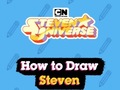 Cluiche Steven Universe: How To Draw Steven