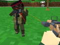 Cluiche Blocky Zombie And Vehicle Shooting