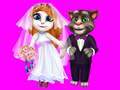 Cluiche Talking Tom Angela Exotic Honeymoo