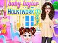 Cluiche Baby Taylor Housework Day