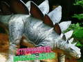 Cluiche Stegosaurus Dinosaur Jigsaw