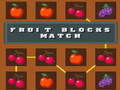 Cluiche Fruit Blocks Match