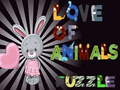 Cluiche Love Of Animals Puzzle
