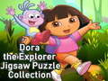Cluiche Dora the Explorer Jigsaw Puzzle Collection