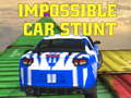 Cluiche Impossible Car Stunts 