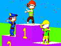 Cluiche Knockout Fall Guys 3D Run Royale Race