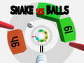 Cluiche Snake vs Balls