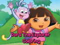 Cluiche Dora The Explorer Coloring