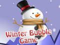 Cluiche Winter Bubble Game