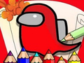 Cluiche Amoung Us Coloring Book