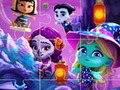 Cluiche Super Monster Halloween Jigsaw