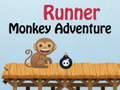 Cluiche Runner Monkey Adventure