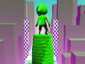 Cluiche Stack tower colors run 3d-Tower run cube surfer