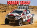 Cluiche Desert Rally Puzzle