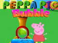 Cluiche Peppa Pig Bubble