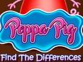 Cluiche Peppa Pig Find the Differences