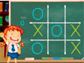 Cluiche Tic Tac Toe At School