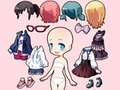 Cluiche Chibi Anime Princess Doll