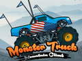 Cluiche Monster Truck Mountain Climb