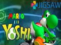 Cluiche Mario and Yoshi Jigsaw