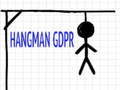Cluiche Hangman GDPR