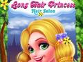 Cluiche Long Hair Princess Hair Salon