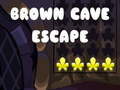 Cluiche Brown Cave Escape