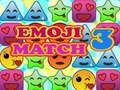 Cluiche Emoji Match 3