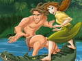 Cluiche Tarzan Jigsaw Puzzle Collection