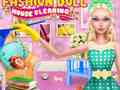 Cluiche Fashion Doll House Cleaning