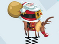 Cluiche Santa Hop!