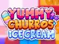 Cluiche Yummy Churros Ice Cream