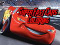 Cluiche Super Fast Cars Coloring