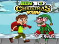Cluiche Ben 10 Christmas Run